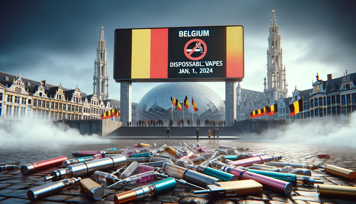 Belgium To Ban Disposable Vapes By January 2025 Ecigator