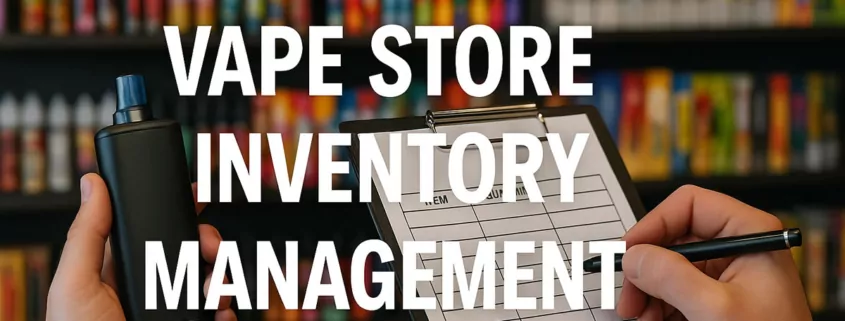 Vape Store Inventory Management