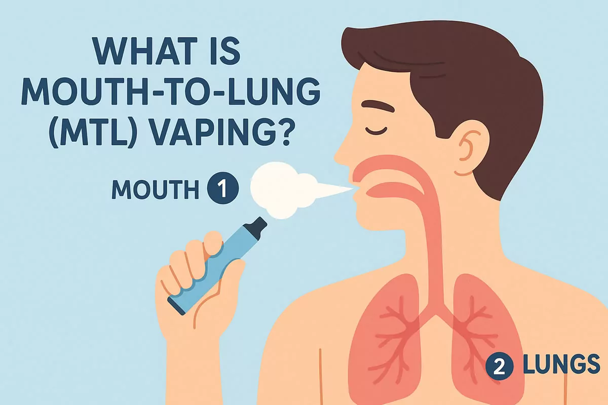 What is Mouth-to-Lung (MTL) Vaping? What is Mouth-to-Lung (MTL) Vaping?