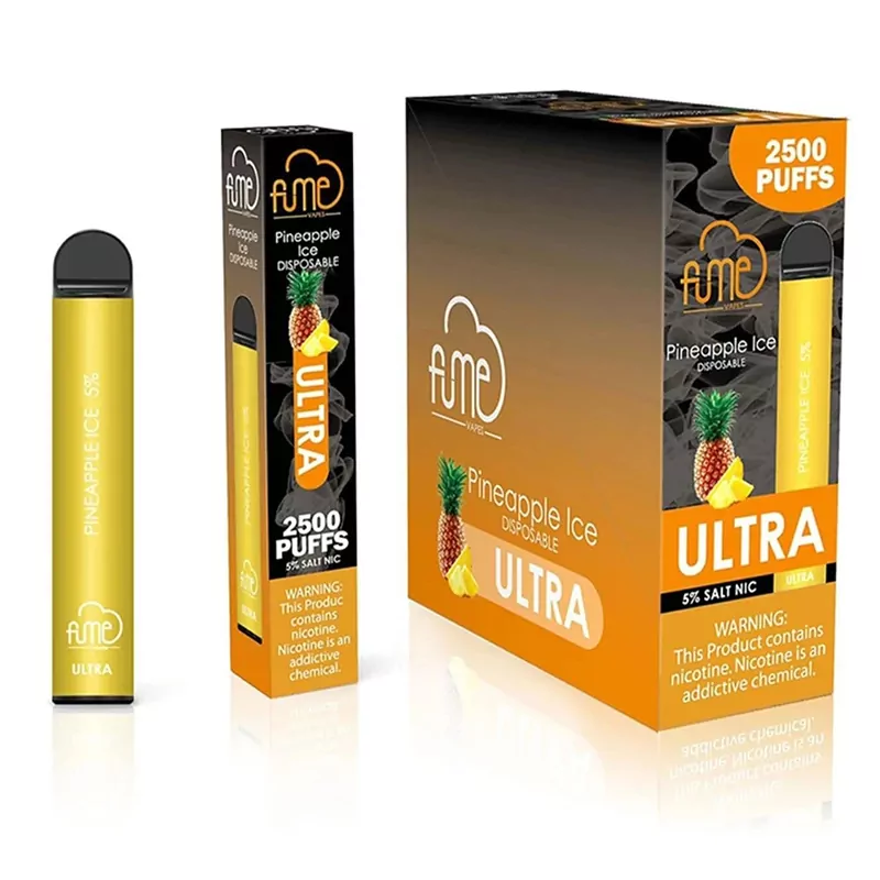 Fume ultra 2500 Puffs mesh coil Disposable Vape Pod Package