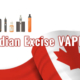 Canadian Excise Vape Tax