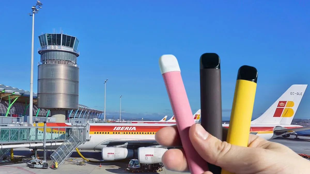 Vaping in Spain Airports