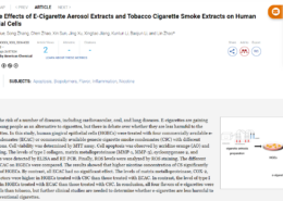 E-cigarettes Have Far Less Impact on Oral Health than Traditional Cigarettes