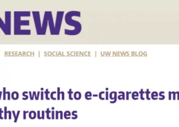 Smokers Can Improve Their Health by Switching to E-Cigarettes