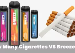 How Many Cigarettes Are in A Breeze Pro Disposable Vape