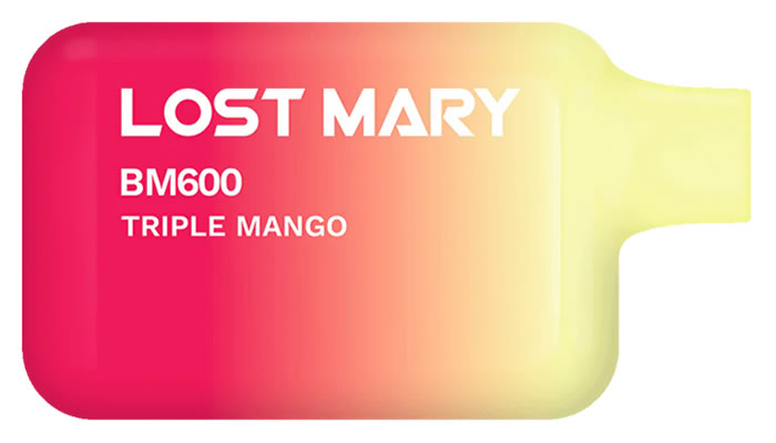 Top 10 Tasty Lost Mary BM600 Disposable Vape Flavors Reviewed 3 Lost Mary BM600 TRIPLE MANGO