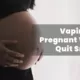Vaping Help Pregnant Women Quit Smoking