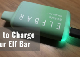 how to charge elf bar
