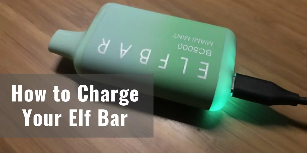 how to charge elf bar