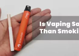 is vaping safer than smoking