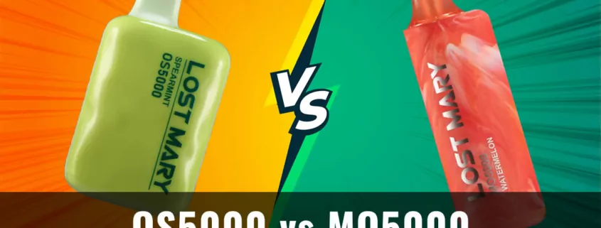 lost mary os5000 vs mo5000 review