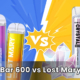 Crystal Bar 600 vs Lost Mary QM600