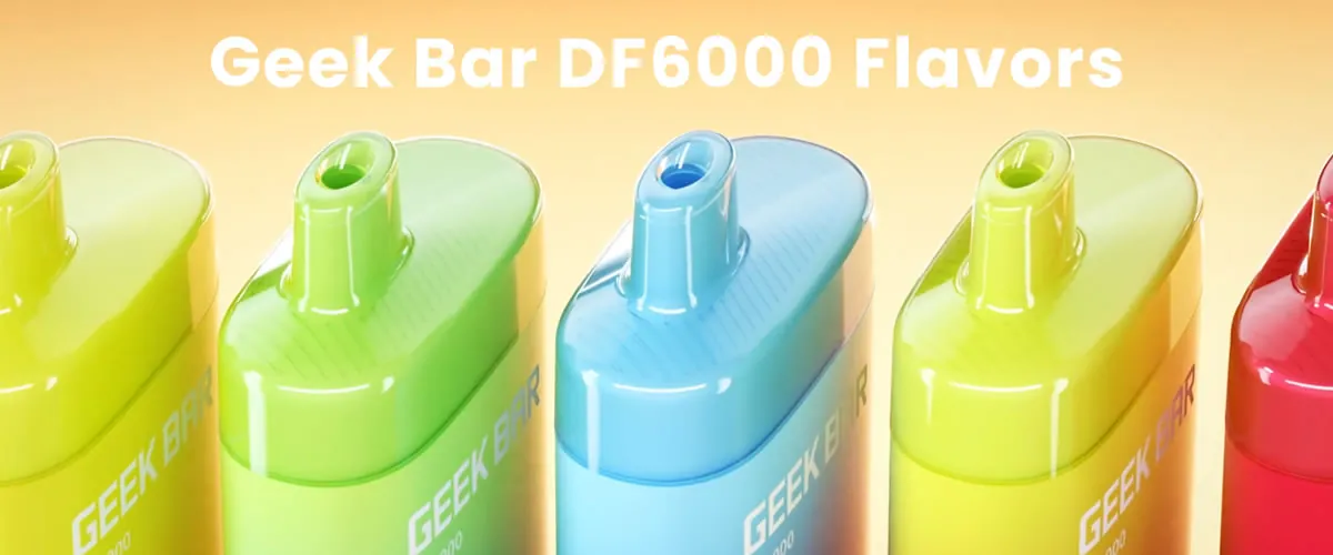 Geek Bar DF6000 Flavors