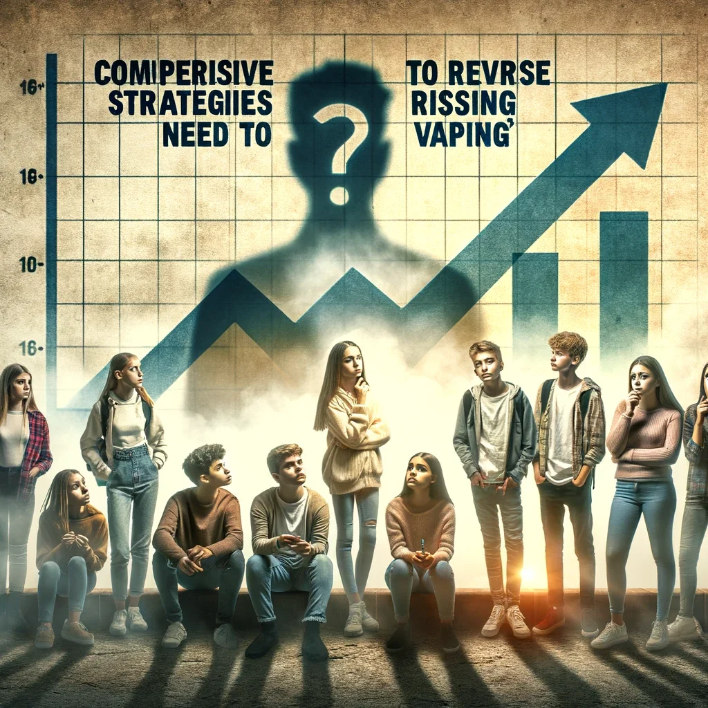 comprehensive Strategies Needed to Reverse Rising Teen Vaping