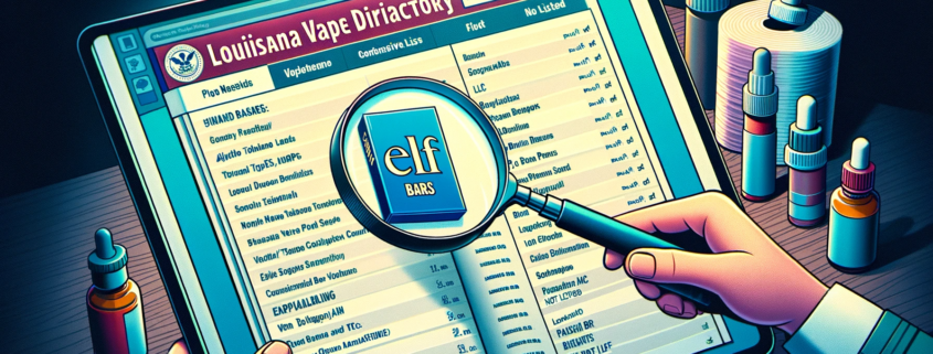 Louisiana ATC publishes vape directory, the popular Elf Bars are not on the list (2)