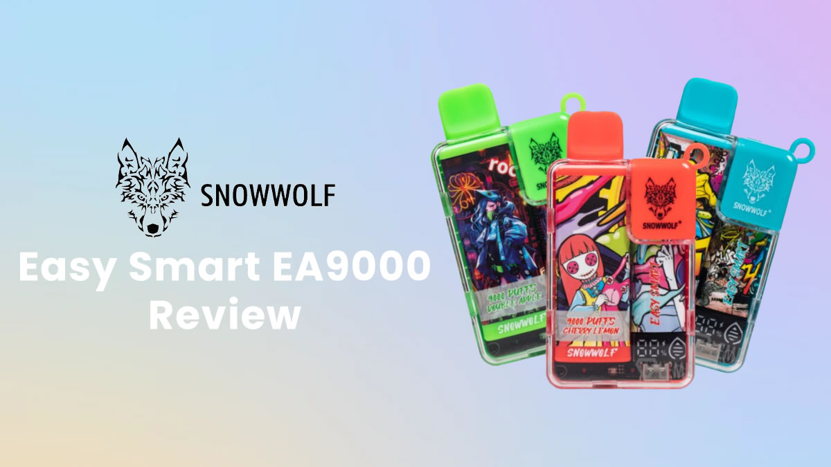 Snowwolf Easy Smart EA9000 Disposable Vape Review