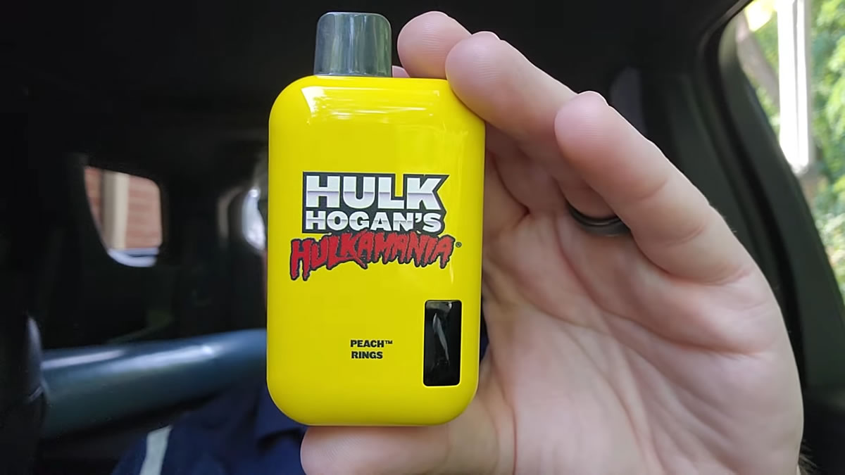 Hulk Hogan Hulkamania 8000 Disposable Vape Review