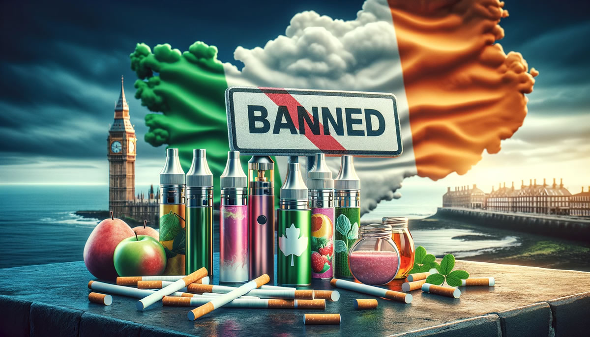 Ireland Announces Controversial Vape Regulations Flavor Bans