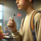 How Common Are Vaping Or Smoking Among Students? What Causes Them? 18 high school student using a vape device