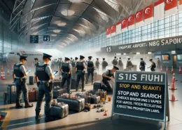 Singapore airport vape crackdown
