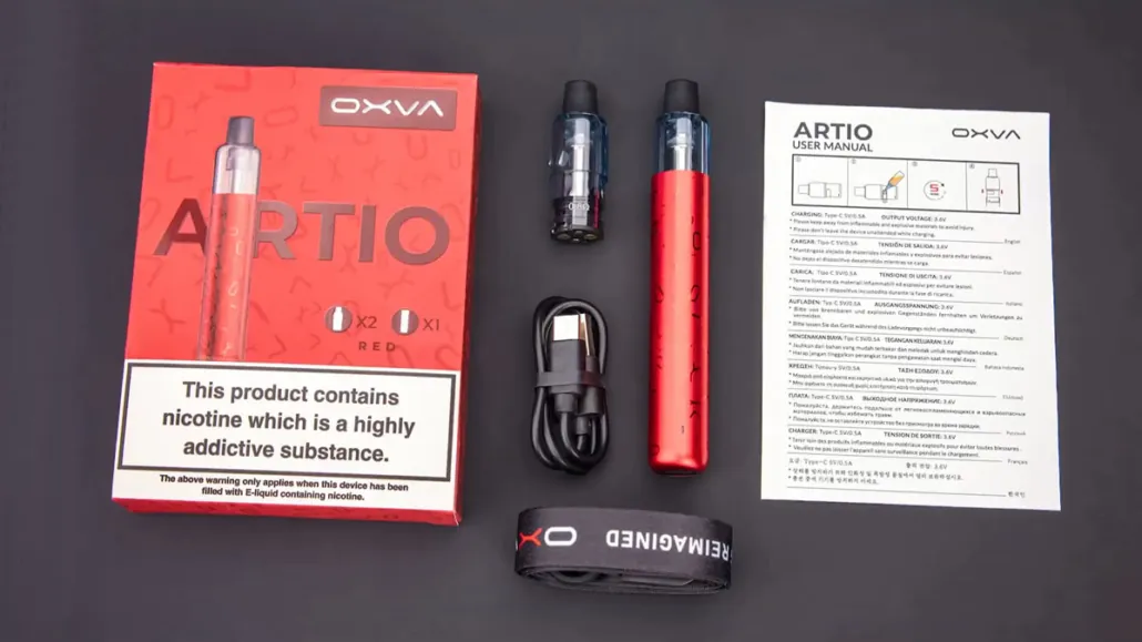 OXVA Artio Pod Kit package