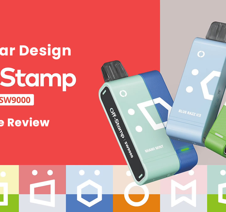 Off-Stamp SW9000 Disposable Review: Vaping While Charging Cord-Free -  Vaping360