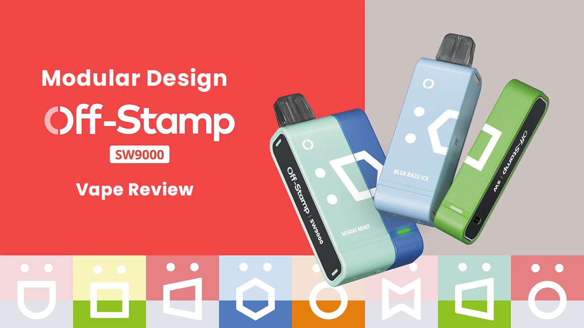 Off-Stamp SW9000 Vape Review - InnovativeModular Design