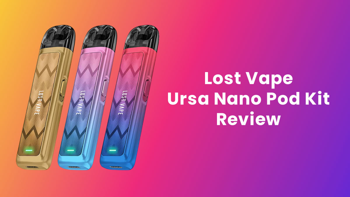 elfbar nachfüll pod läuft aus LOST VAPE URSA Nano S Pod Kit - Vape e-cig & Nic salt e-liquid - 100%  AUTHENTIC main image 0