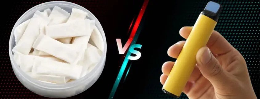 Nicotine Pouches vs Vaping