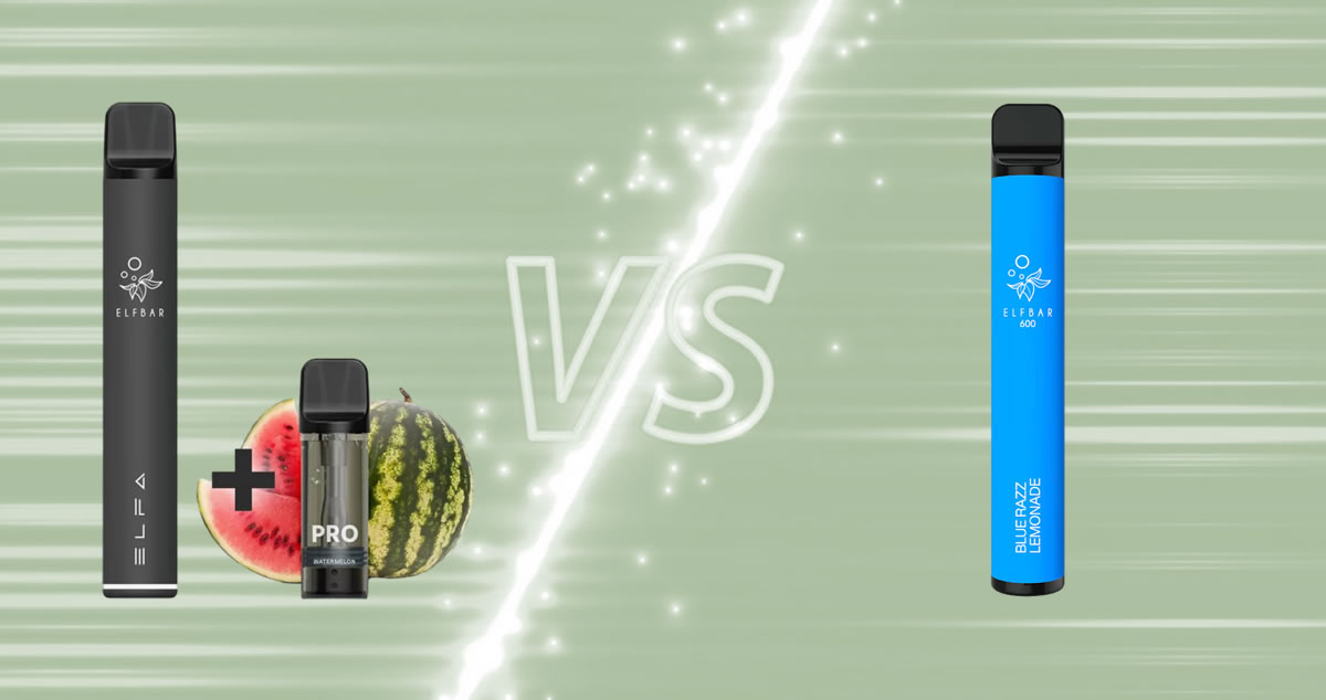 Elf Bar Pod Kits vs Disposables: Key Differences Compared