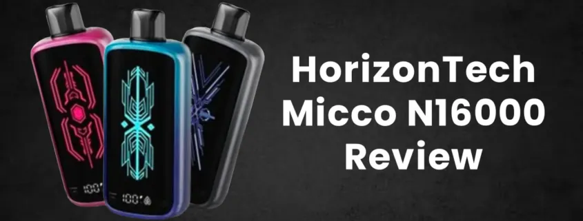 HorizonTech Micco N16000 Disposables Review