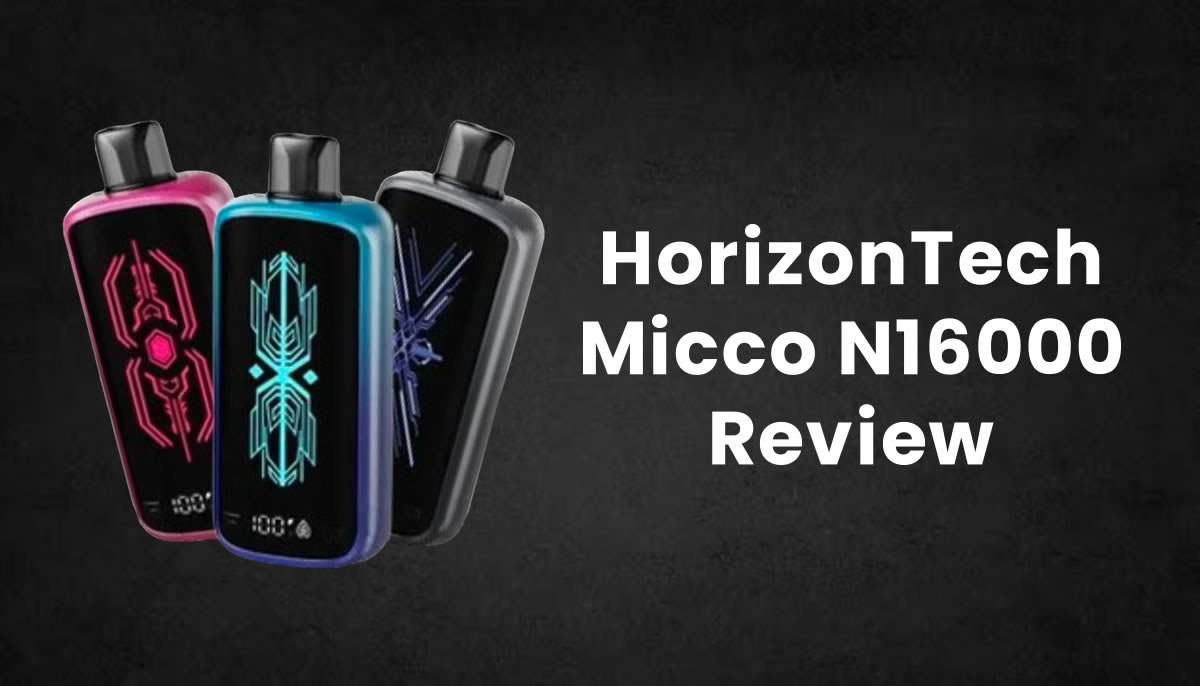 elf bar vape uk Horizon Tech Micco N16000 Review main image 0