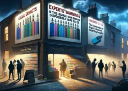 UK illegal vapes black market