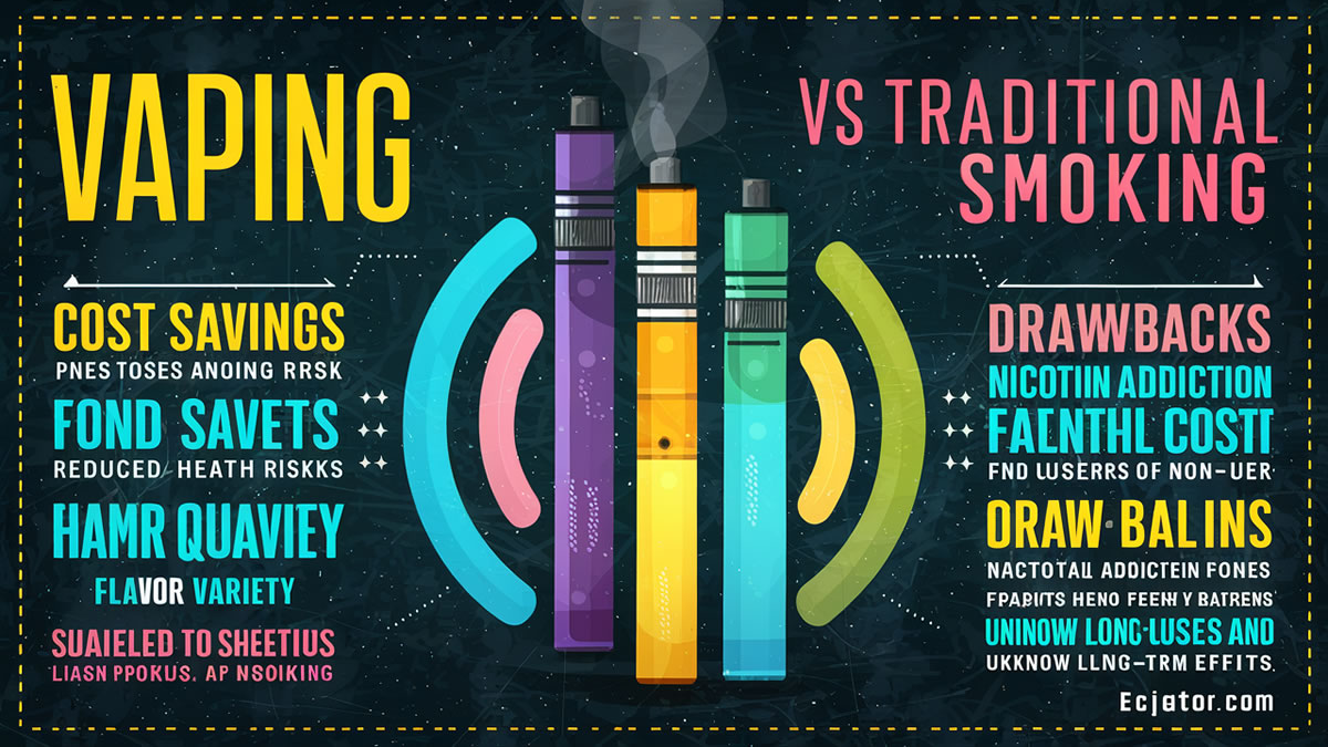 10 Benefits of Vaping Over Smoking Pros Cons