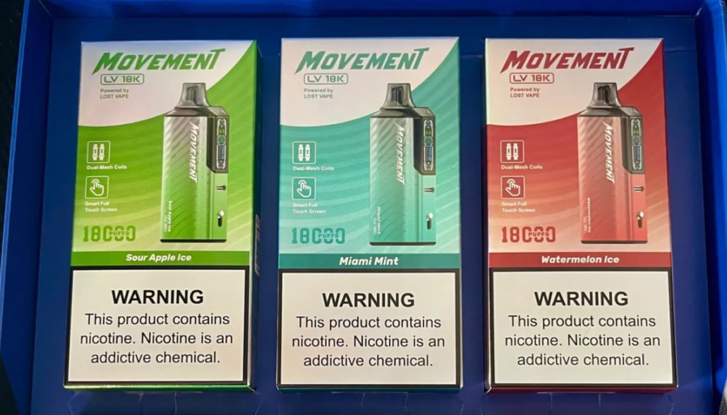 Lost Vape Movement LV 18K Disposable Vape Review