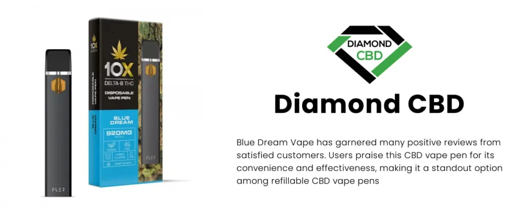 Diamond CBD Blue Dreams Vape