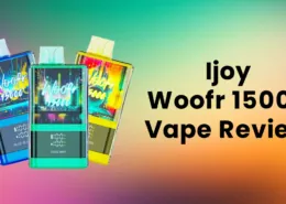 Ijoy Woofr 15000 Disposable Vape Review