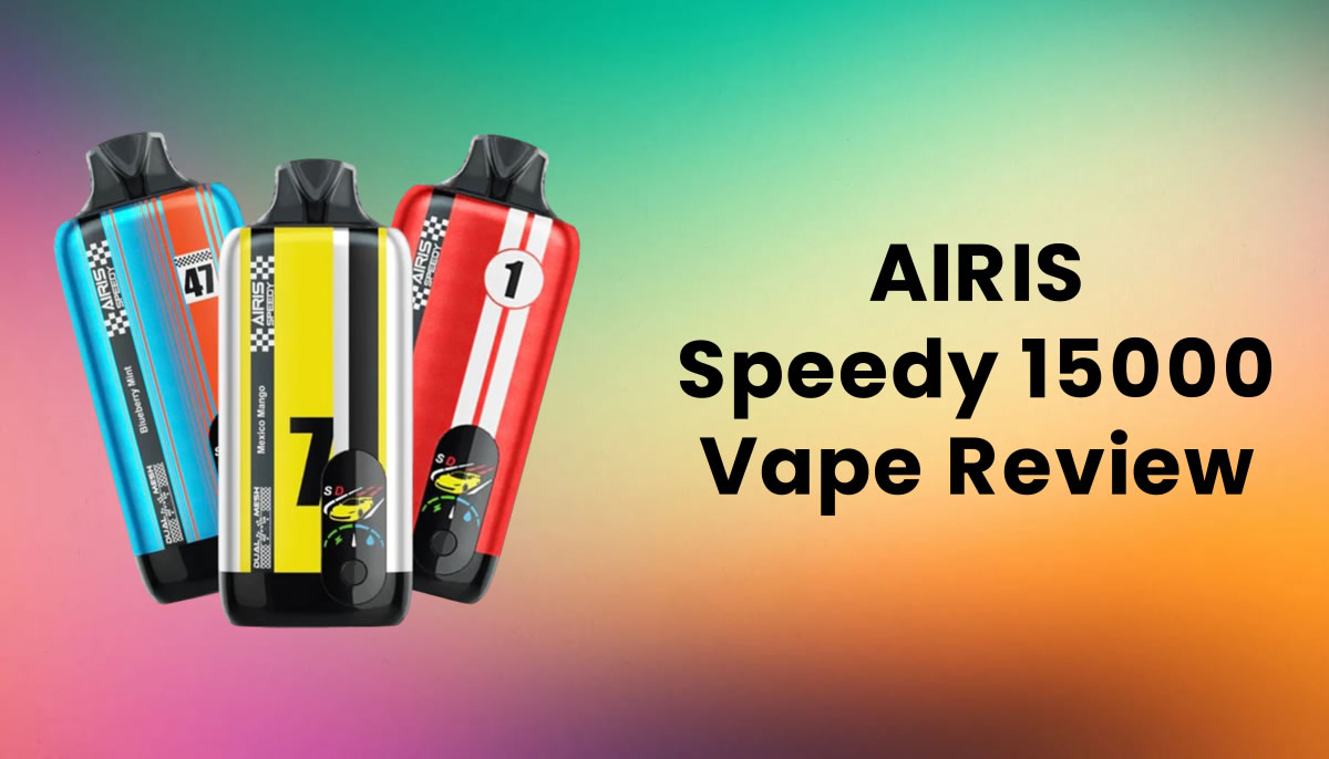 elfbar nachfüll pod läuft aus AIRIS Speedy 15000 Disposable Vape Review