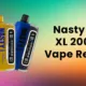 Nasty Bar XL 20000 Disposable Vape Review