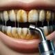 vaping teeth staining nicotine oral health