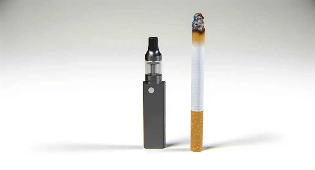 vape vs cigarette
