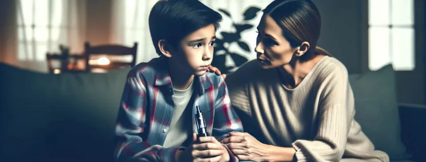 talking to child about vaping guide
