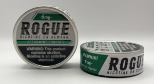 Rogue nicotine pouches