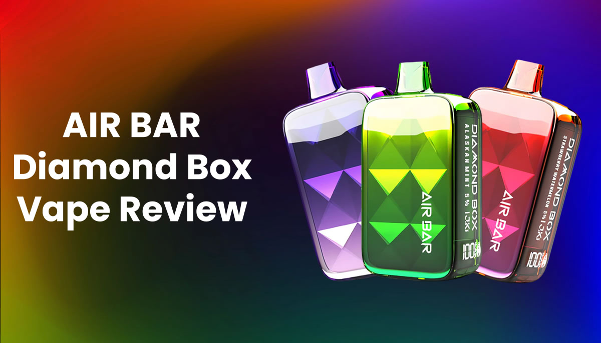 AIR BAR Diamond Box 20000 Puff Disposable Vape Review - Ecigator