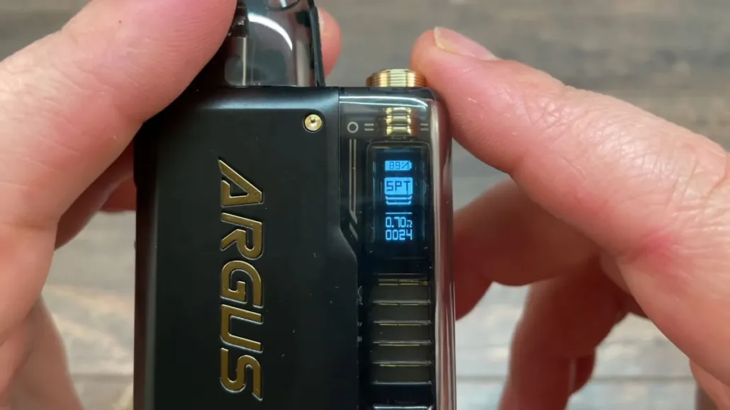 VOOPOO ARGUS P2 working modes