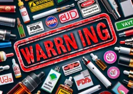 FDA warning letters unauthorized e-cigarettes