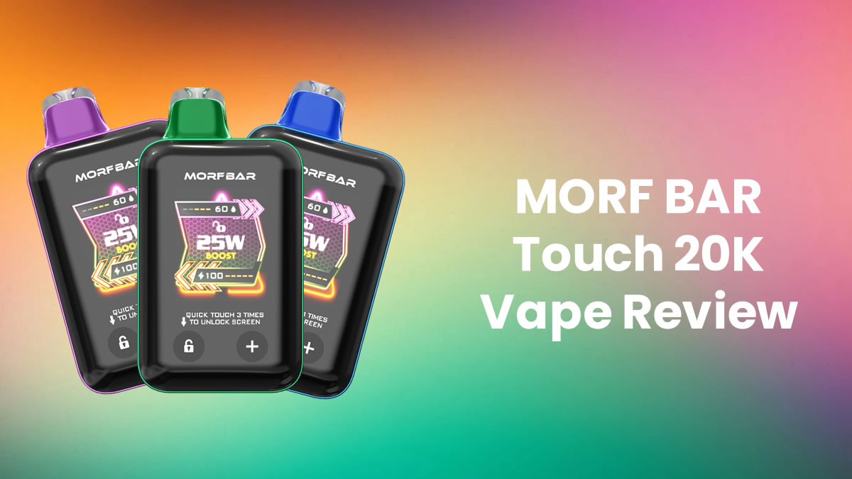 Smok MORF BAR Touch 20K Disposable Vape Review - Ecigator