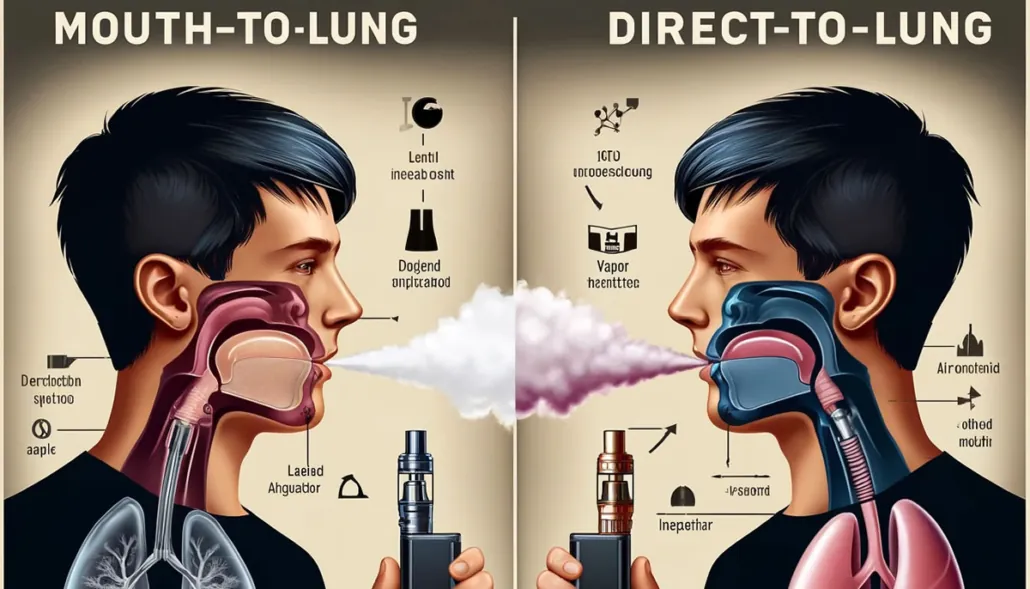 different Vaping Style