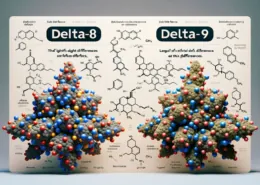 Delta-8 vs Delta-9 THC differences