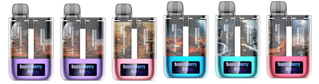 Supermerry Bar S25K Flavors